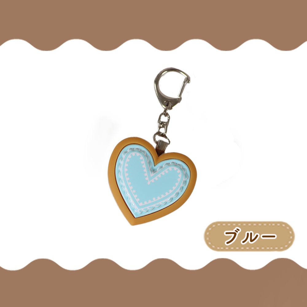 ブルーカラーのプリンセス防犯ブザーアイシングクッキー